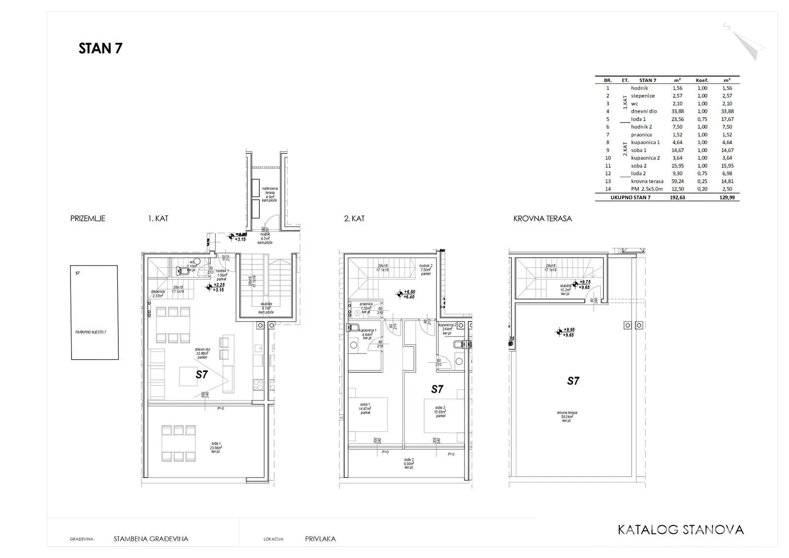 luksuzna apartmanska zgrada - drugi red od mora - pogled na more - slika 18