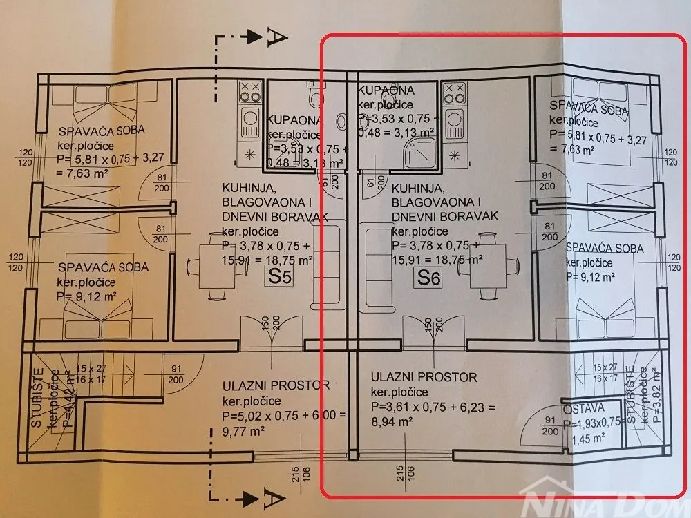 apartman s dvije spavaće sobe, gradska voda i kanalizacija - slika 16