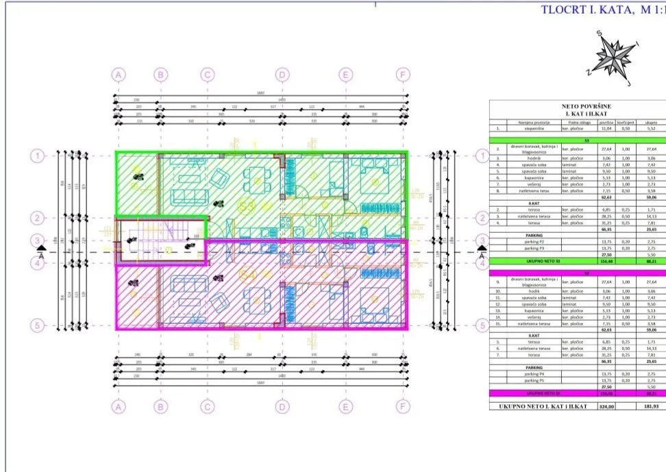 novogradnja apartmani, južna strana otoka vira. - slika 23
