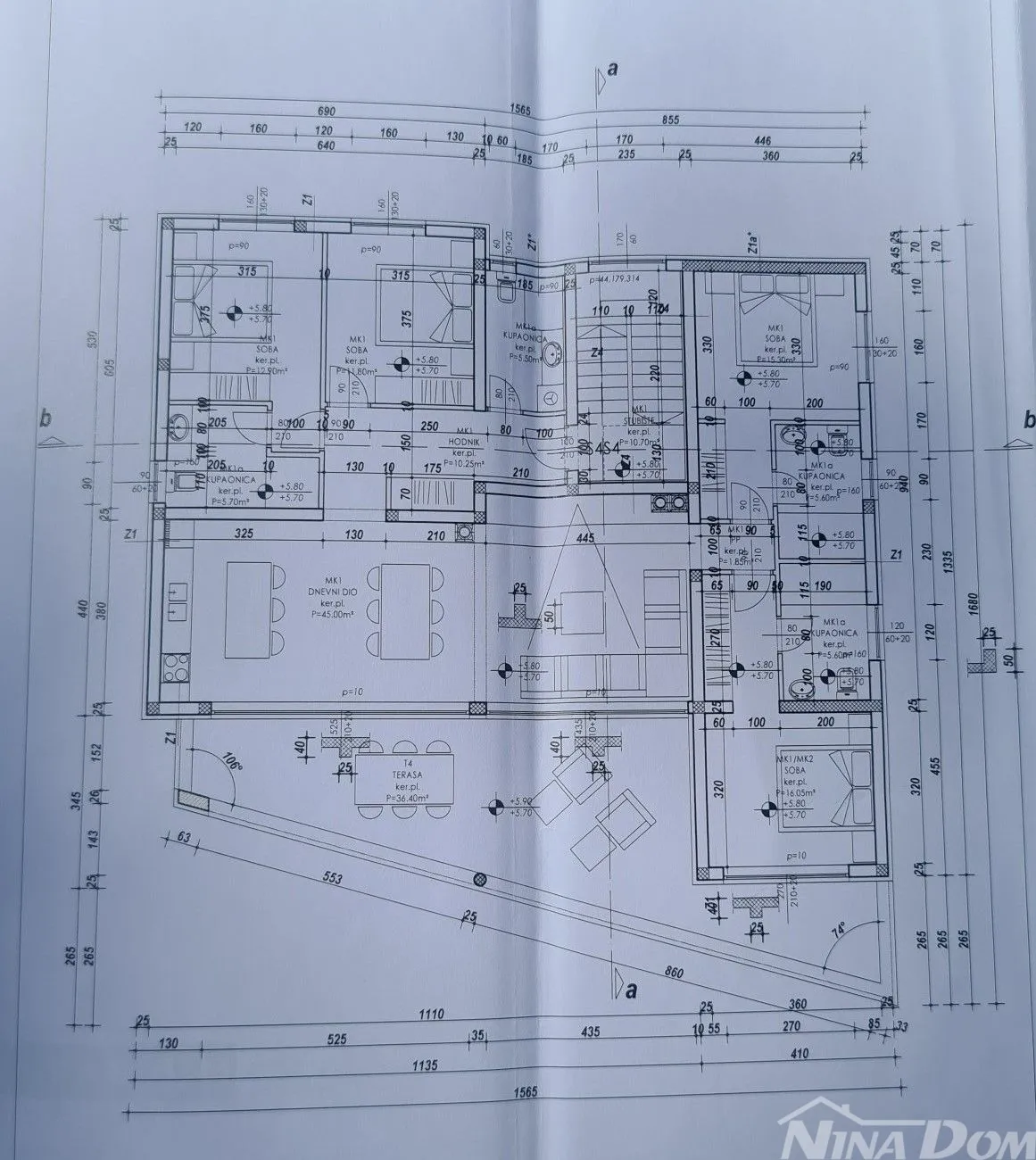 apartmani prvi red do mora južna strana - slika 31