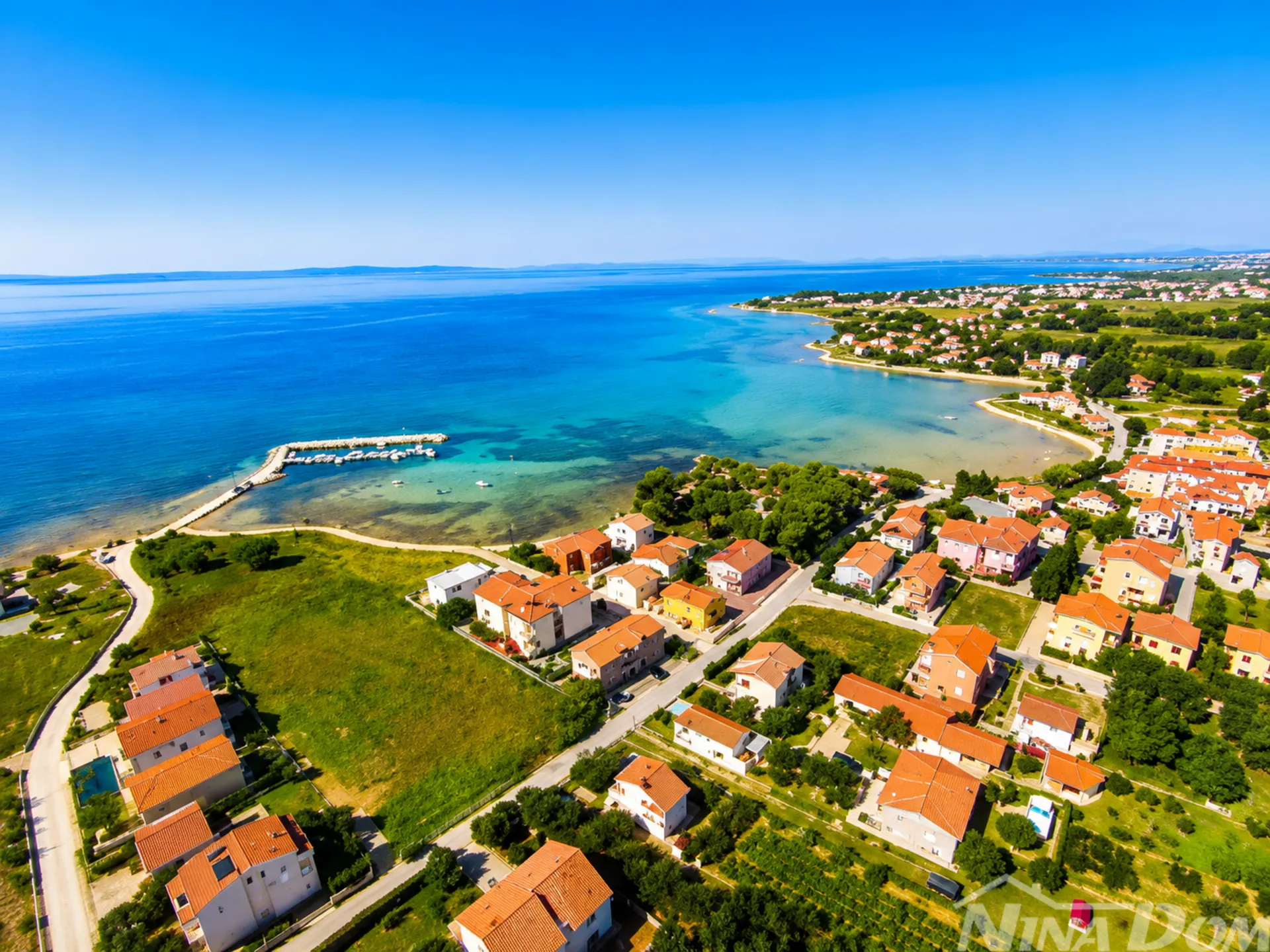 privlaka- dvosoban stan s pogledom na more, 50 m od plaže - slika 11