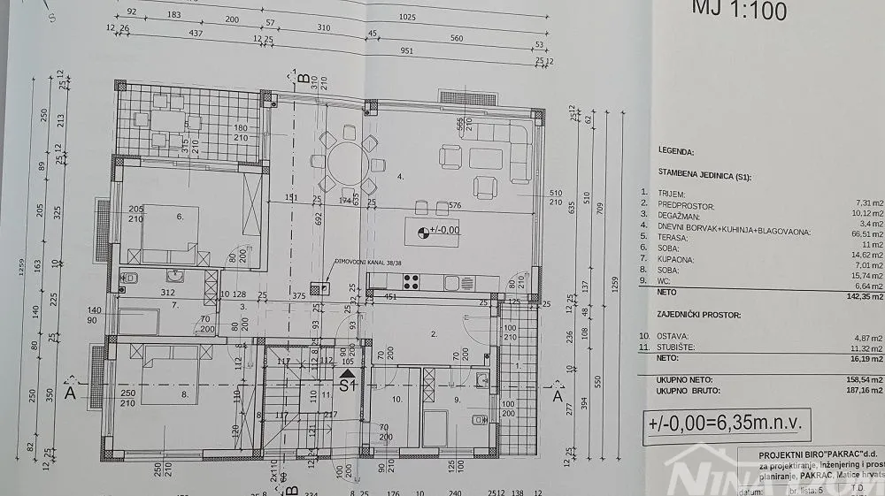 zemljište južna strana vira 570 m2, s građevinskom dozvolom. - slika 5