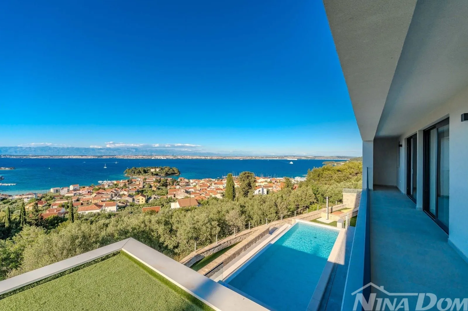 preko otok ugljan villa sa panoramskim pogledom - slika 10