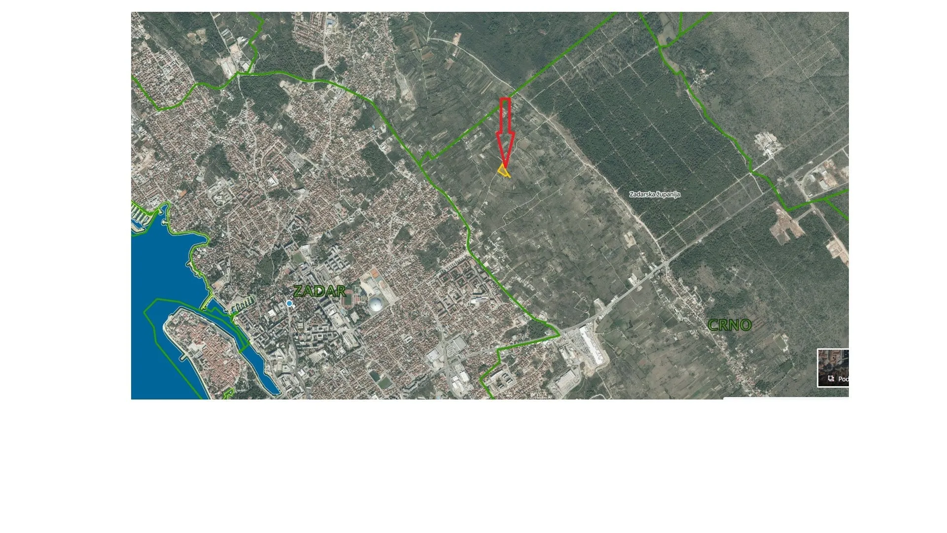 zemljište 3015 m² u građevinskoj zoni – potrebna izrada plana - slika 2
