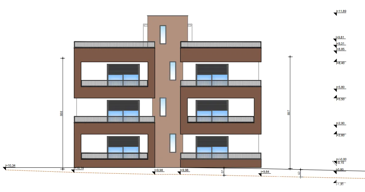 ražanac, apartmani u izgradnji, blizina mora i svih sadržaja. - slika 11