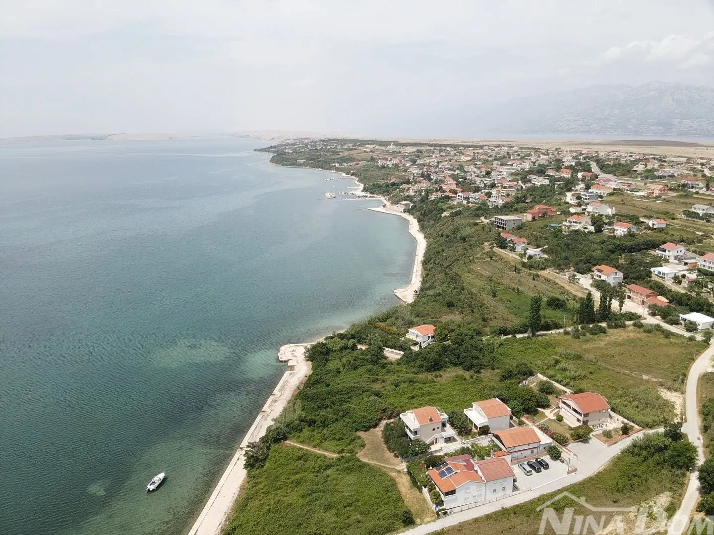 Prvi red do mora građevinsko zemljište - Rtina, Ražanac