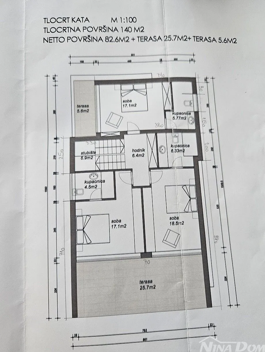 novogradnja, vila s bazenom u izgradnji - slika 17