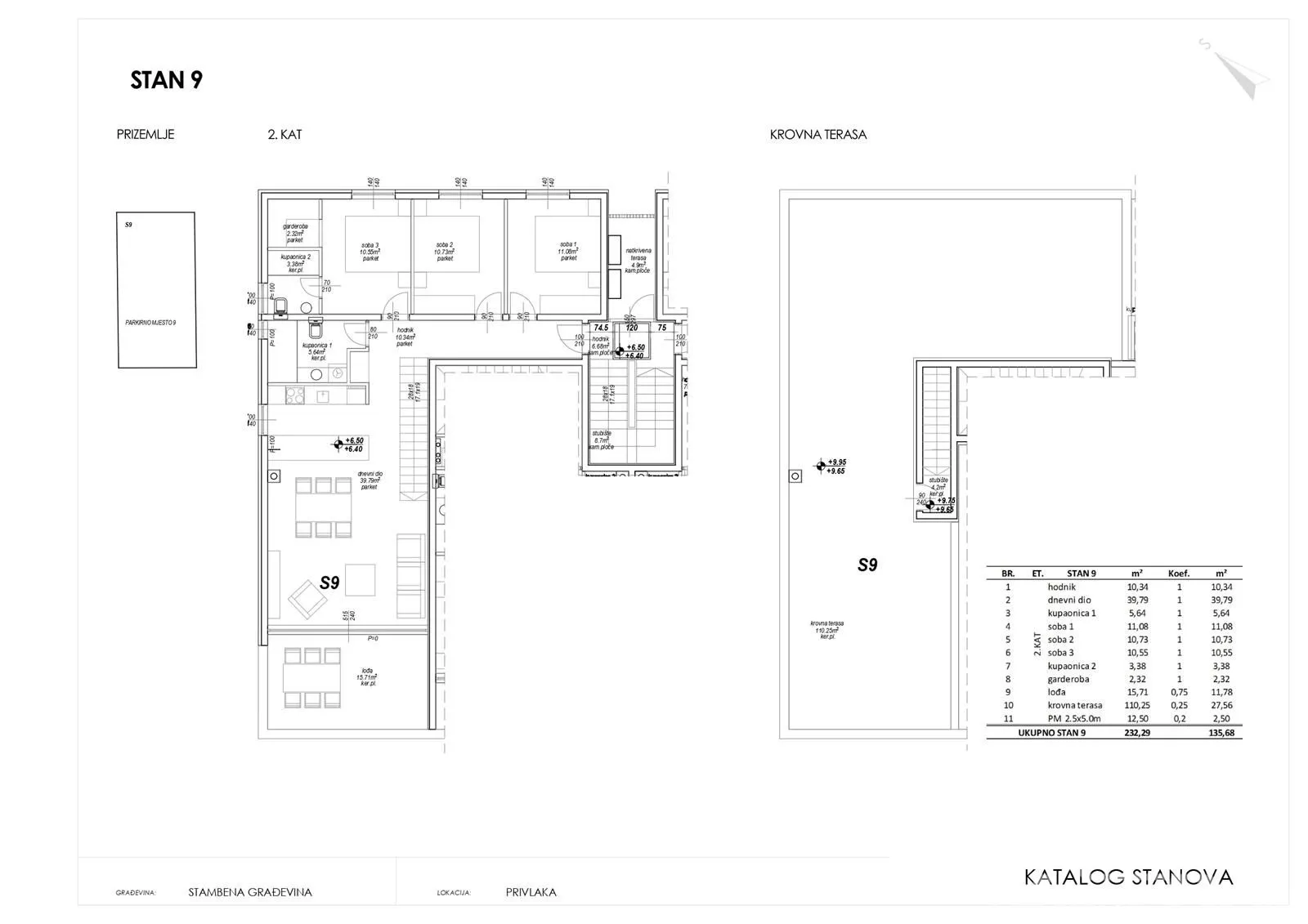 luksuzna apartmanska zgrada - drugi red od mora - pogled na more - slika 20