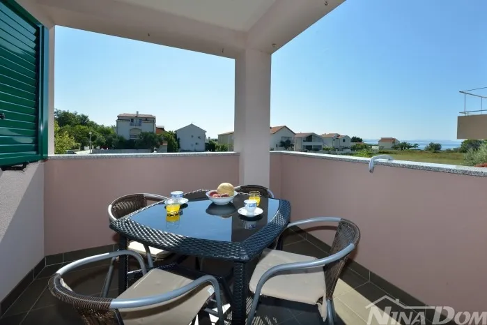 privlaka- dvosoban stan s pogledom na more, 50 m od plaže - slika 10