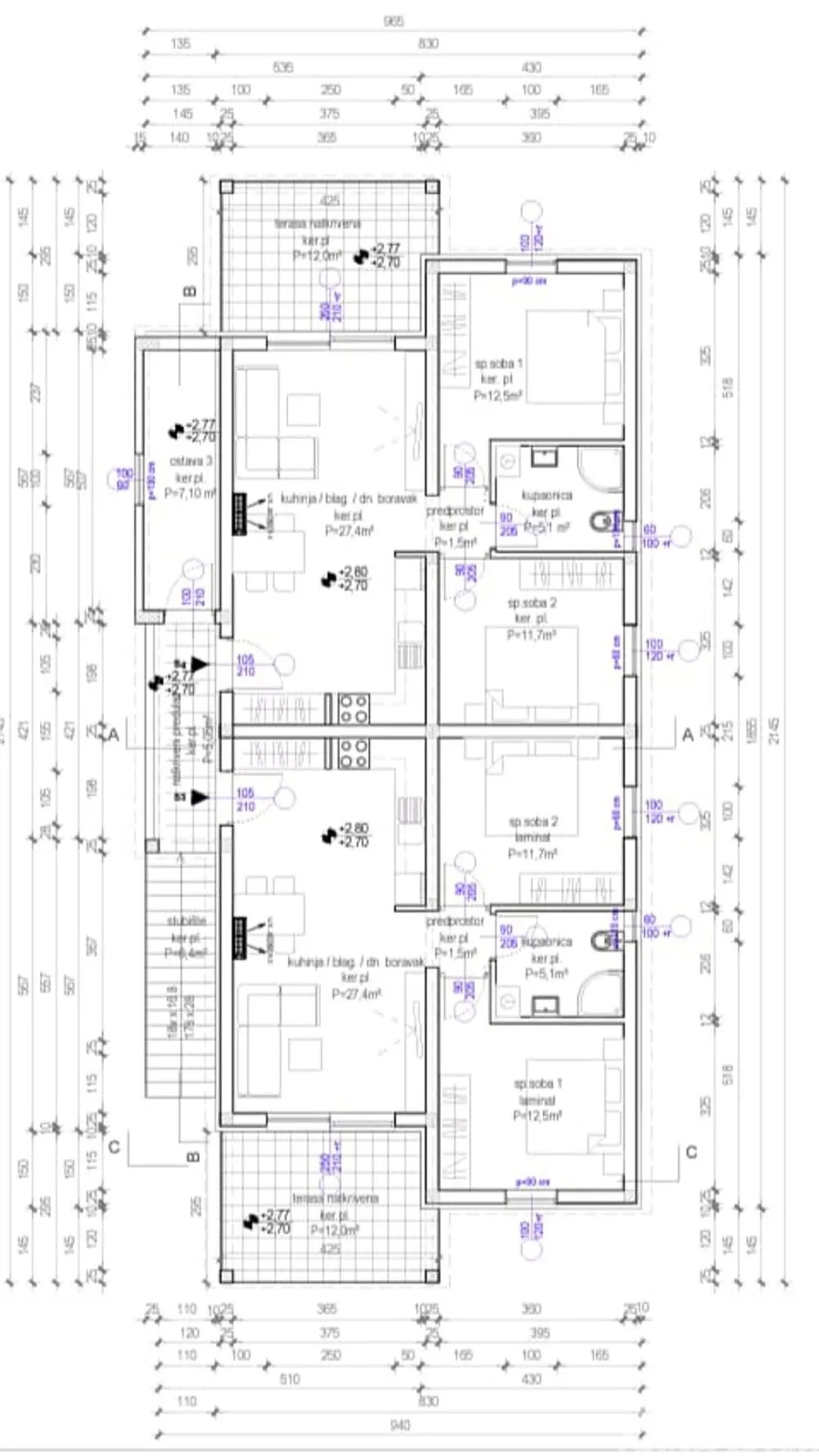 apartman na katu, centar otoka vira (voda i kanalizacija) - slika 11