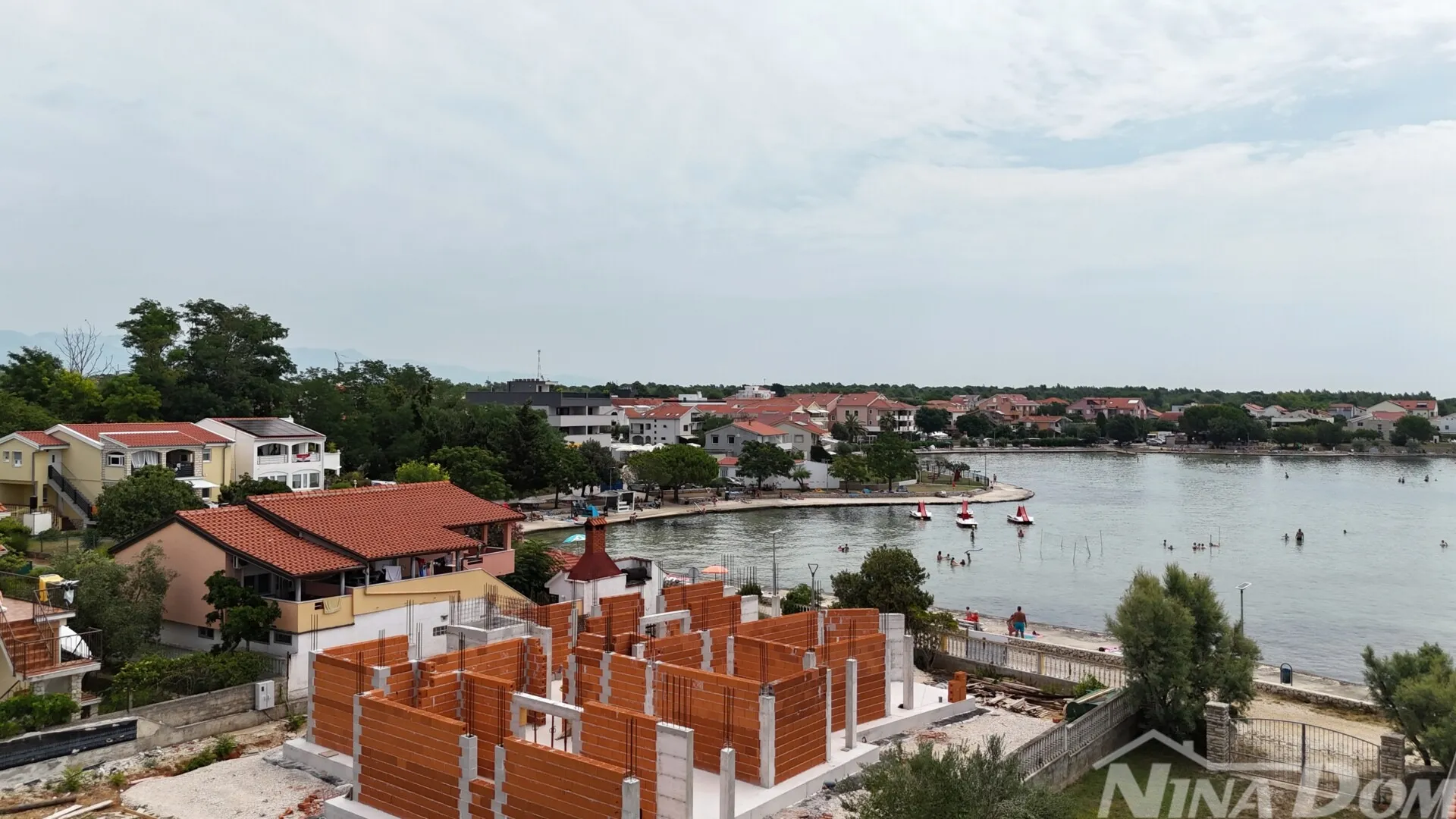 privlaka dalmacija- apartman ( s3 ) prvi red uz more - slika 2