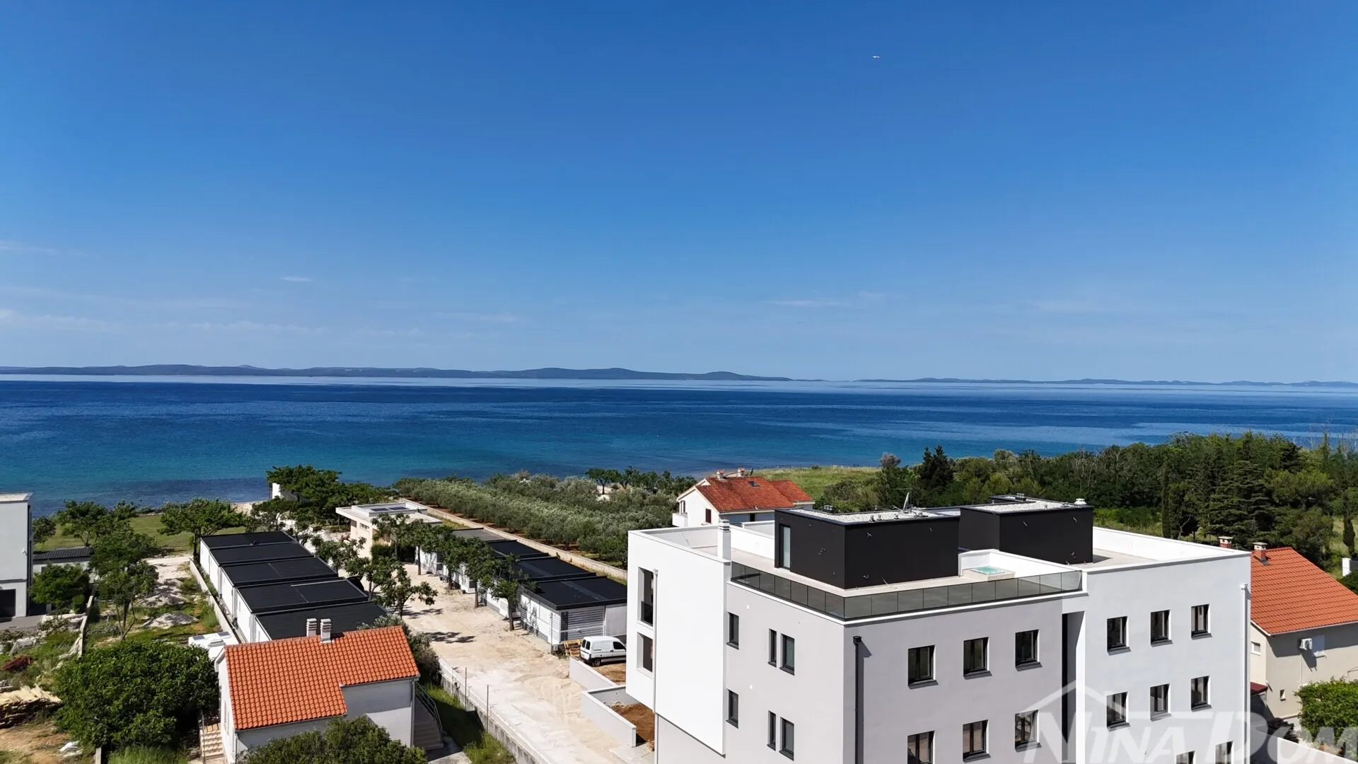 luksuzna apartmanska zgrada - drugi red od mora - pogled na more - slika 2