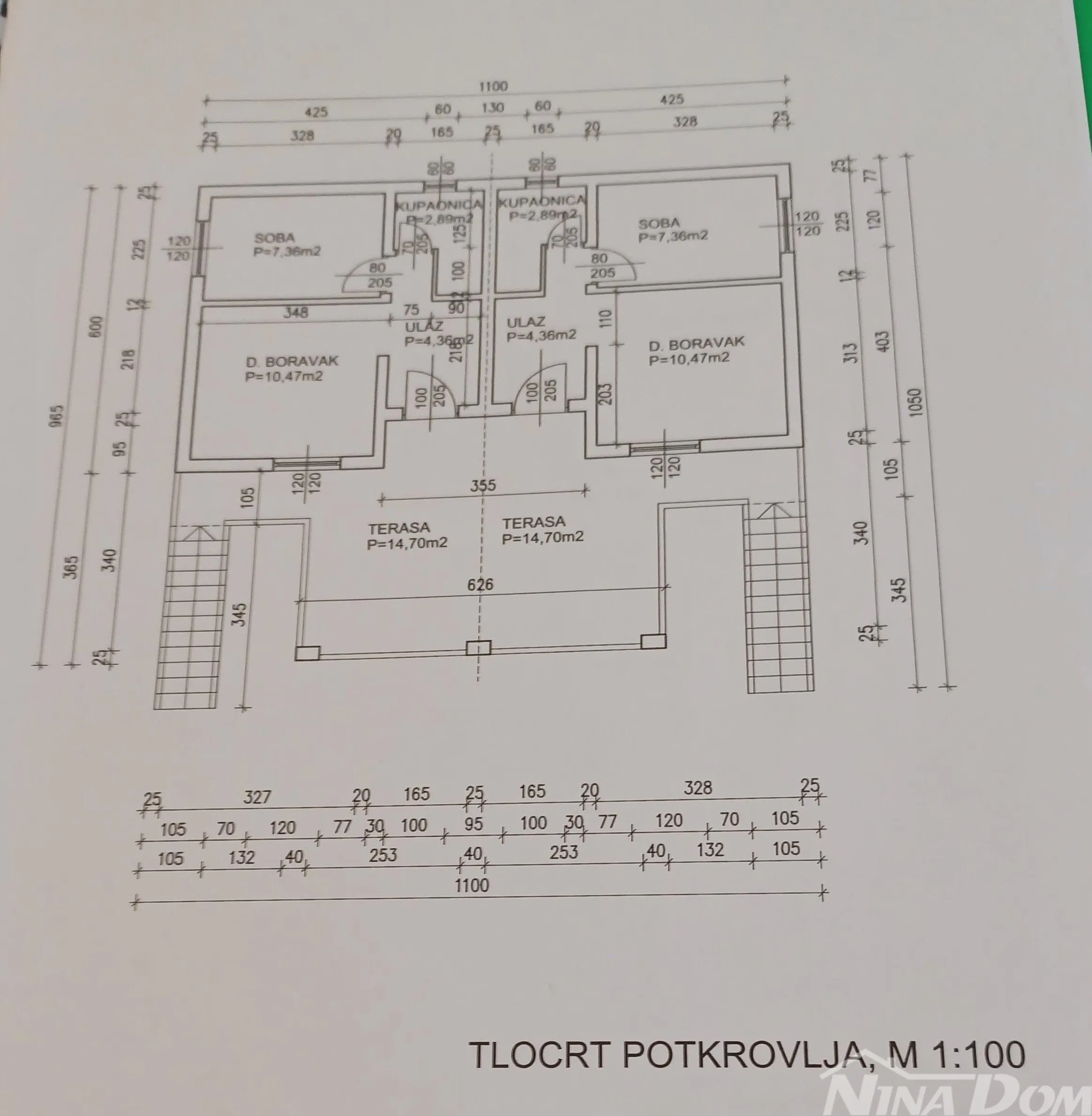 samostojeća nekretnina s 4 manje stambene jedinice. - slika 23