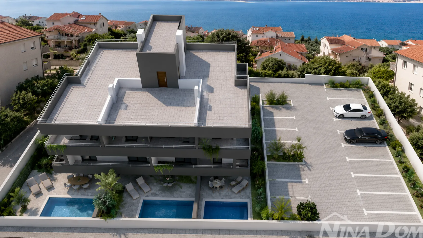 apartmani nin- 100 m od mora- luksuzna lokacija - slika 3