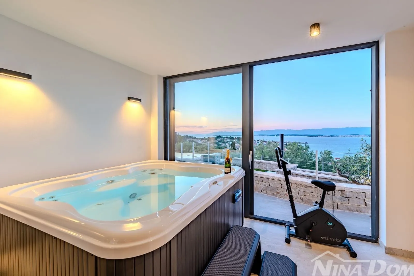 preko otok ugljan villa sa panoramskim pogledom - slika 5
