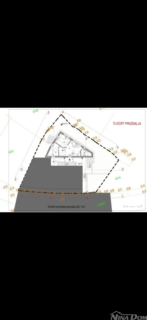 građevinsko zemljište s pogledom na more – preko, 383 m² - slika 3