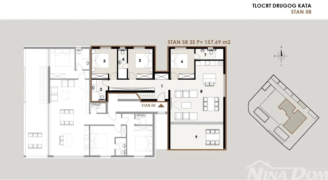 penthouse- privlaka dalmacija- hrvatska - slika 8
