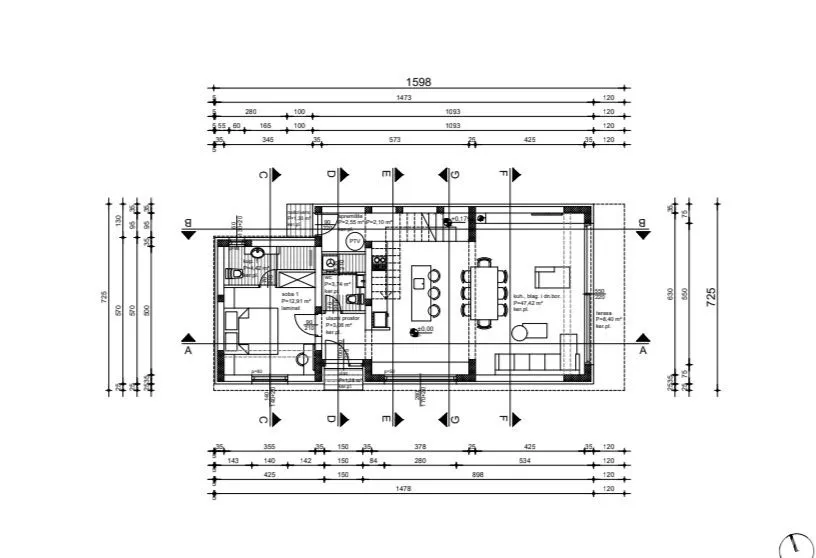 villa s bazenom u izgradnji, mogućnosti kombinacije - slika 6