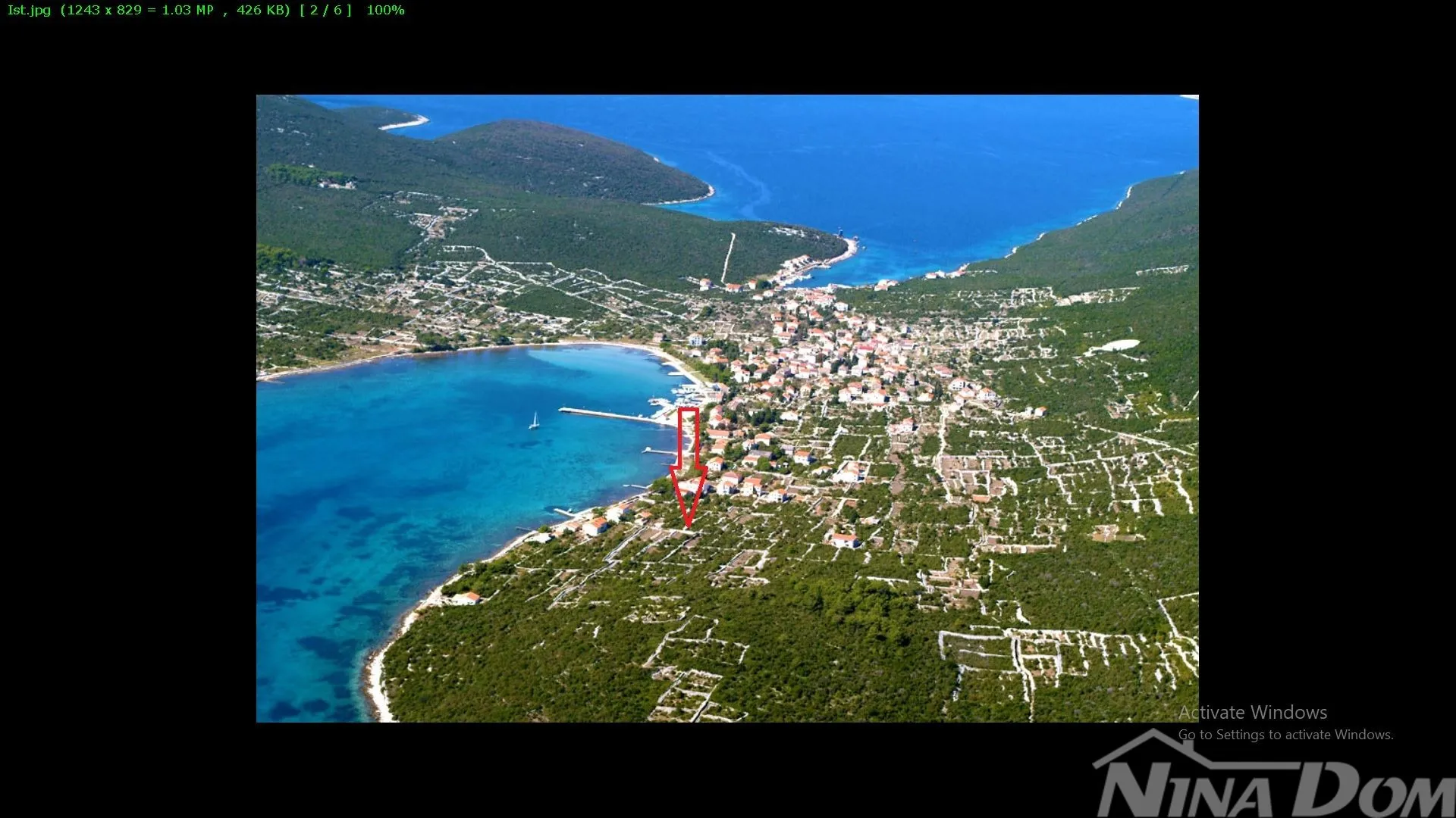 Ist atraktivno zemljište - Ist, Zadar - Okolica
