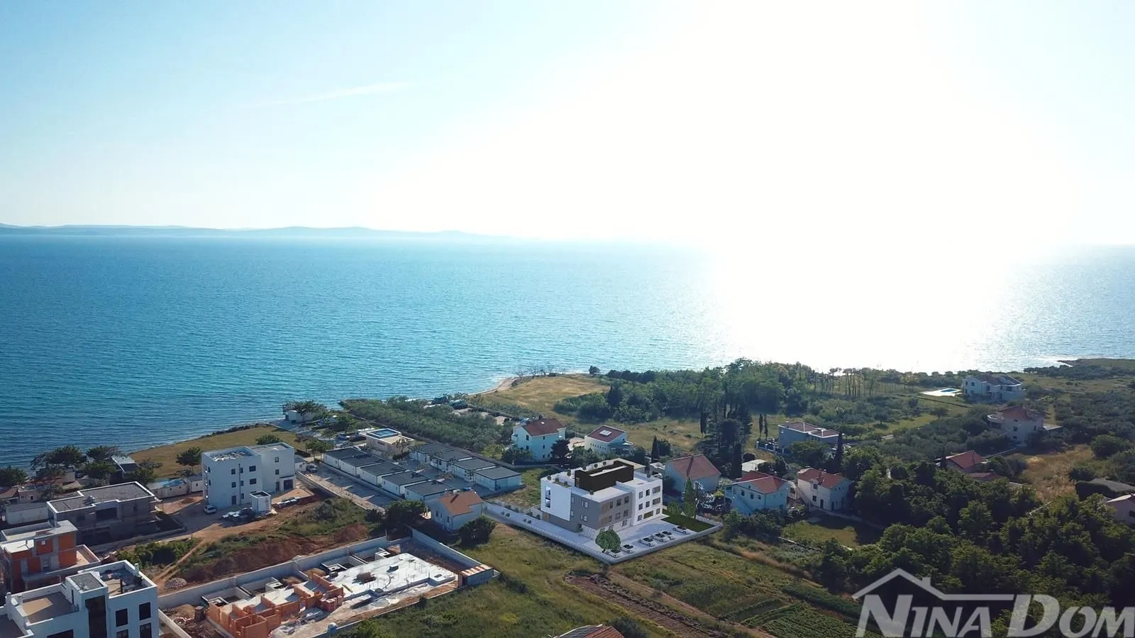 luksuzna apartmanska zgrada - drugi red od mora - pogled na more - slika 3