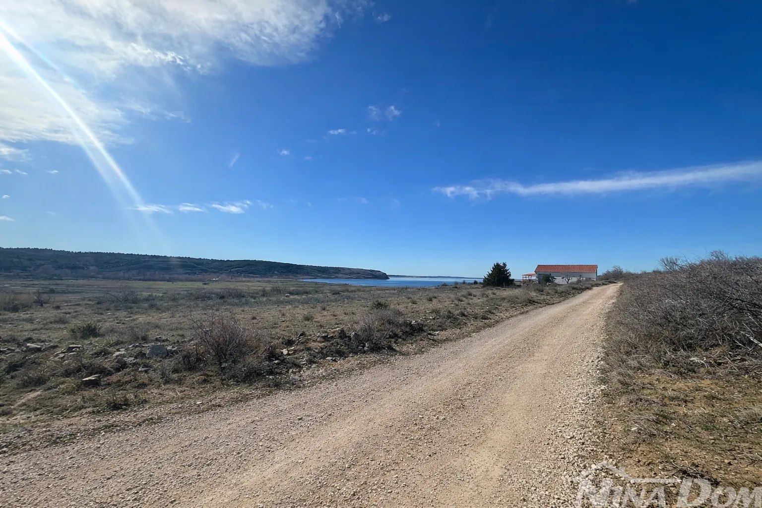 Građevinsko zemljište sa Panoramskim pogledom na more - Rtina, Ražanac