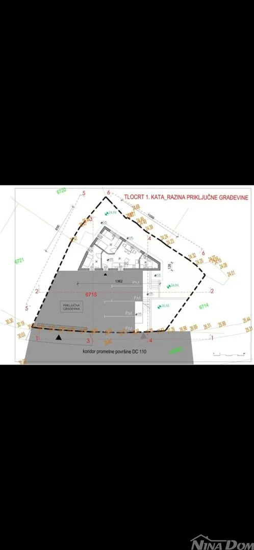 građevinsko zemljište s pogledom na more – preko, 383 m² - slika 2