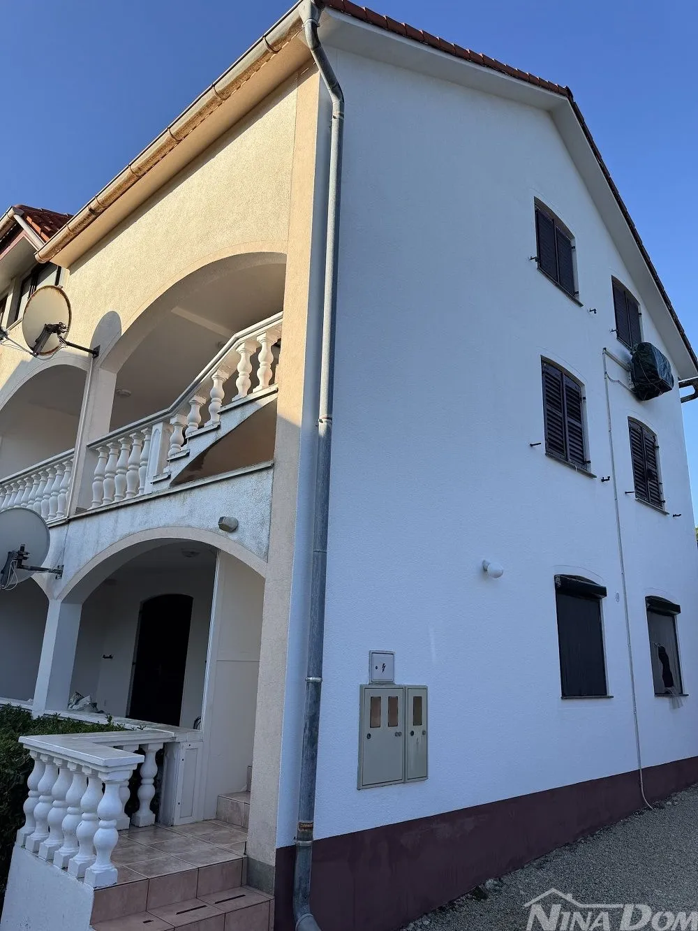Apartman s dvije spavaće sobe, gradska voda i kanalizacija - Vir, Vir