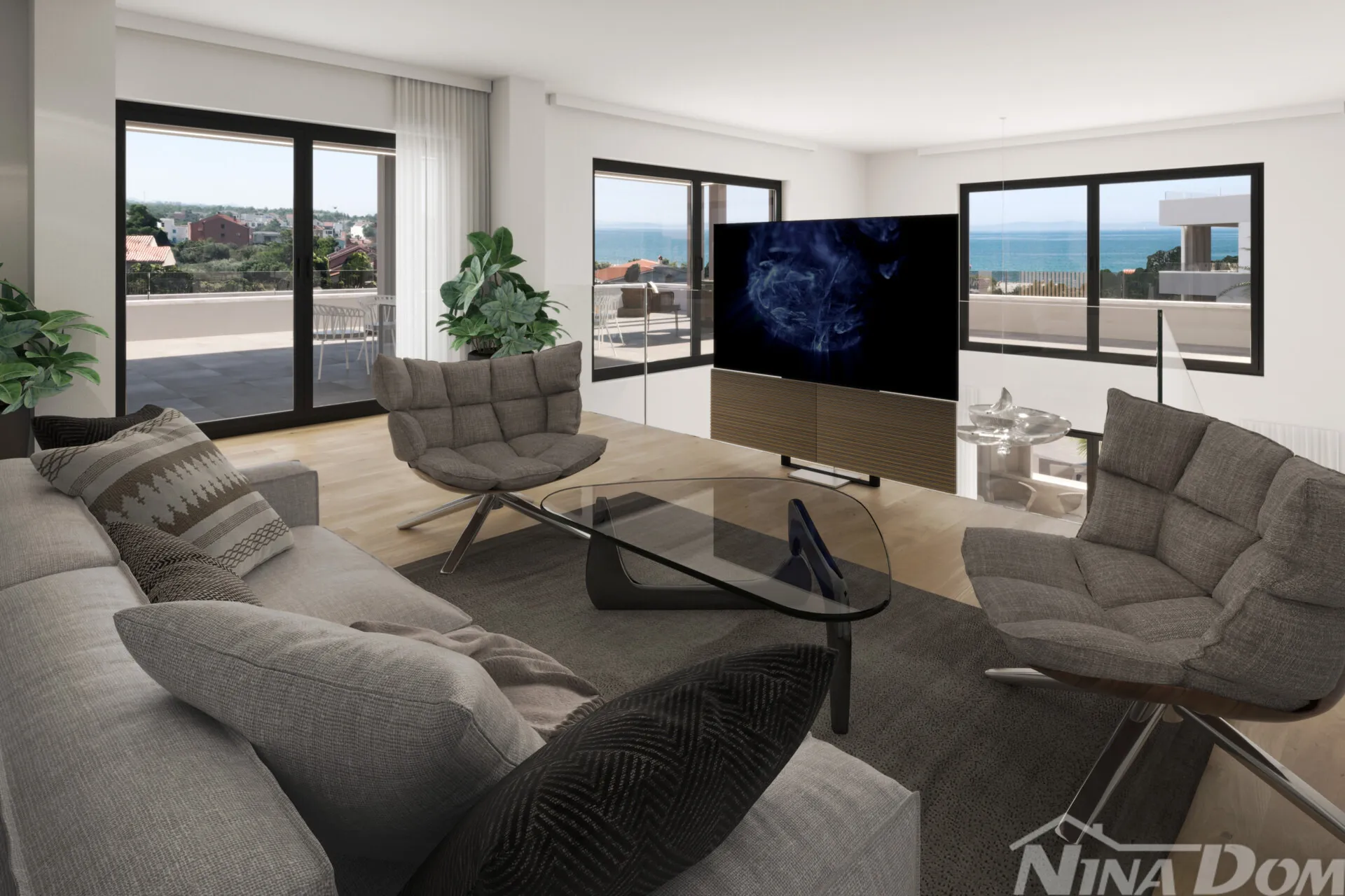 hrvatska – zadar riviera-moderan penthouse uz more i plažu - slika 7
