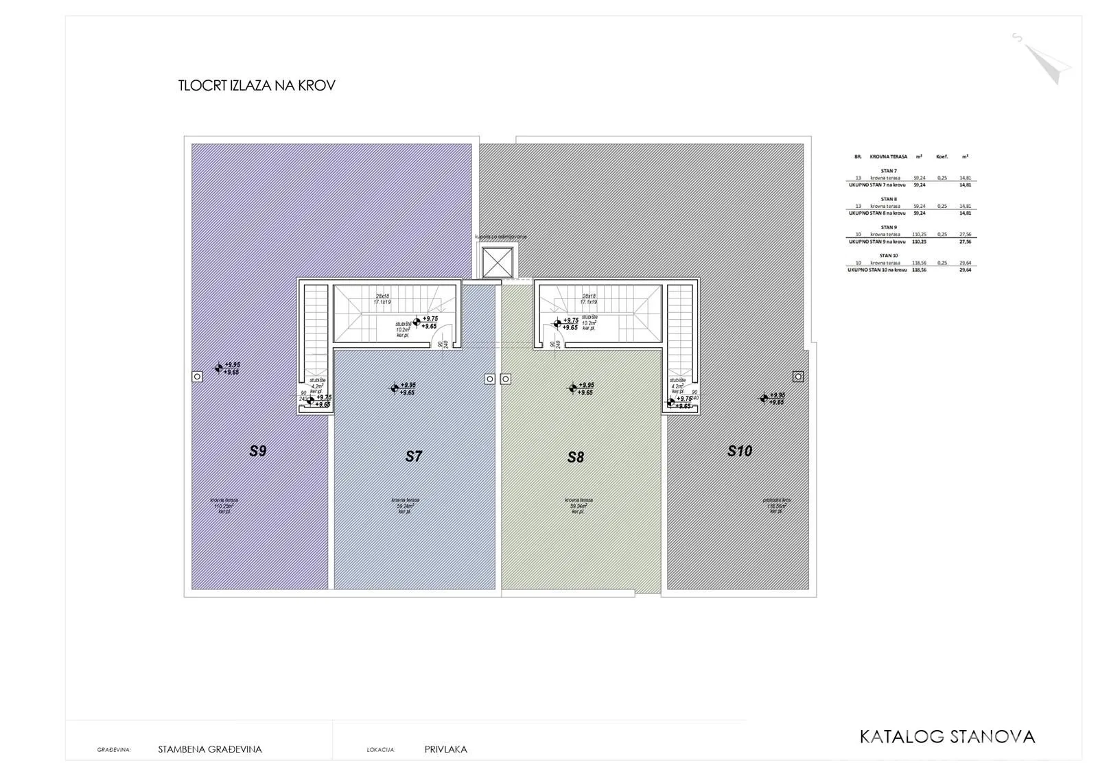 luksuzna apartmanska zgrada - drugi red od mora - pogled na more - slika 10