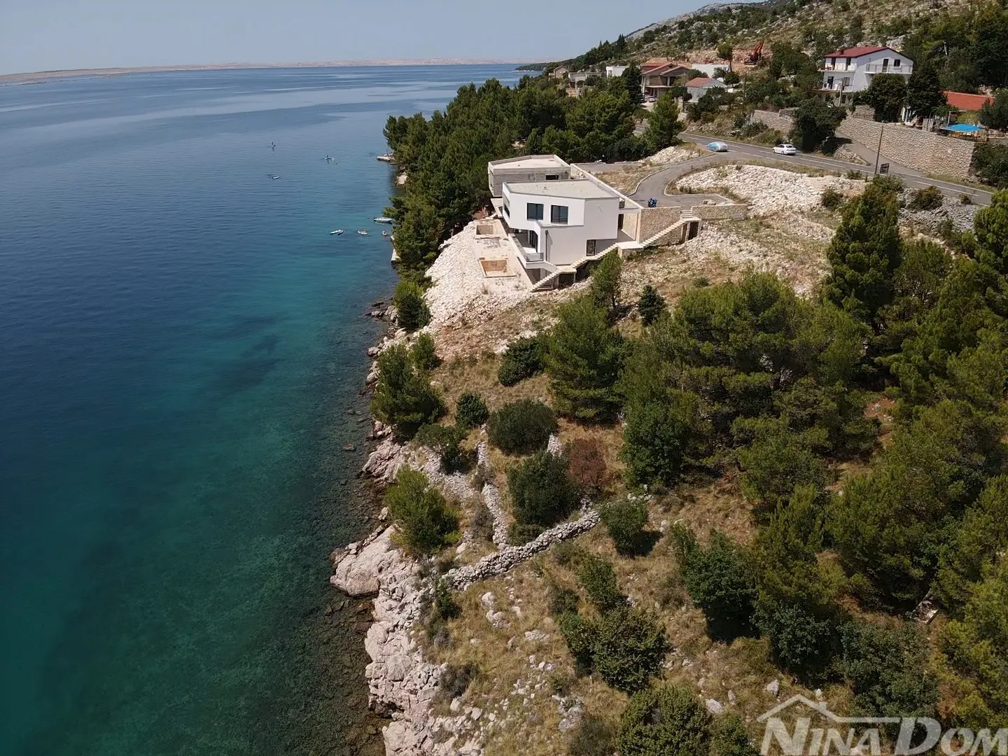ekskluzivne 2 vile u 1. redu do mora – starigrad, dalmacija - slika 11