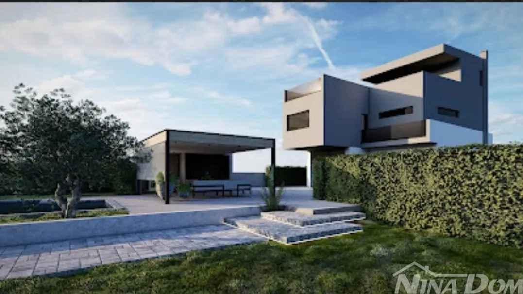 Villa u izgradnji - Vir, Vir