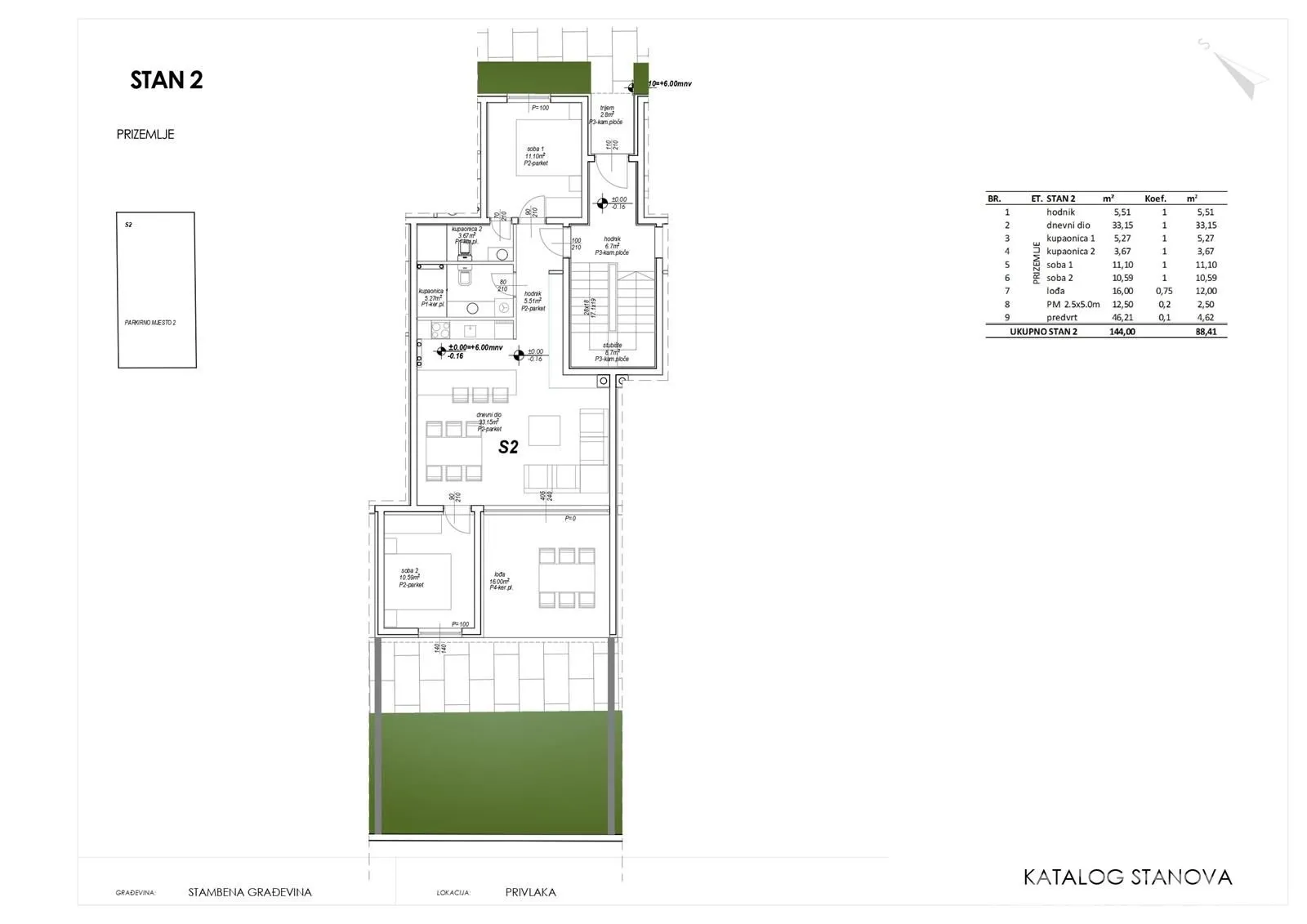 luksuzna apartmanska zgrada - drugi red od mora - pogled na more - slika 12