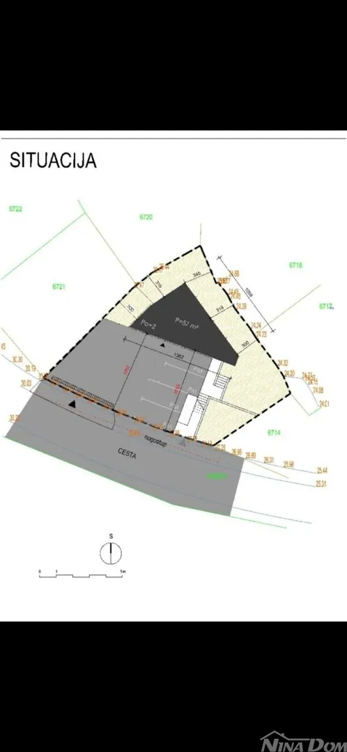 građevinsko zemljište s pogledom na more – preko, 383 m² - slika 4