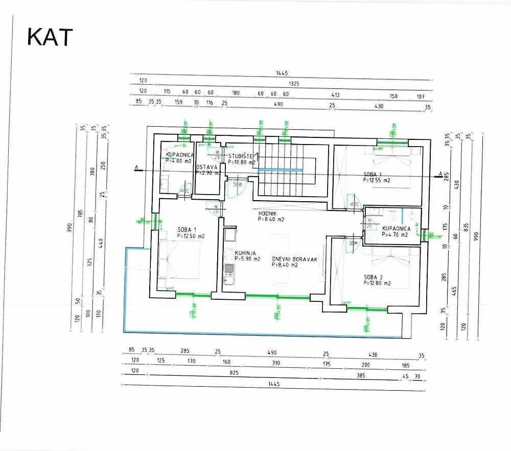 građevinsko zemljište 400 m2 s idejnim projektom. - slika 5