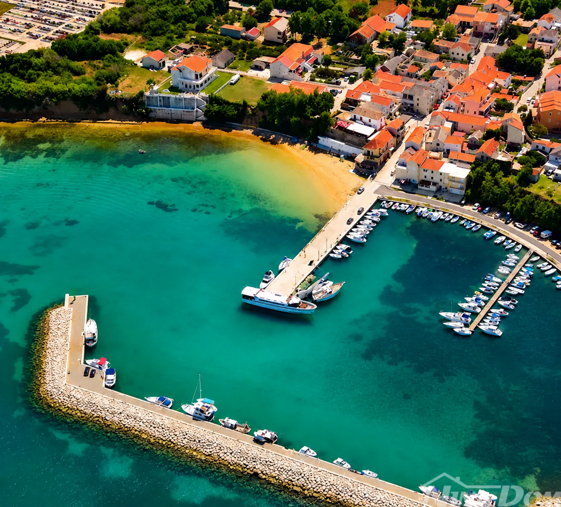 građevinsko zemljište- privlaka dalmacija- 50 m od mora - slika 4