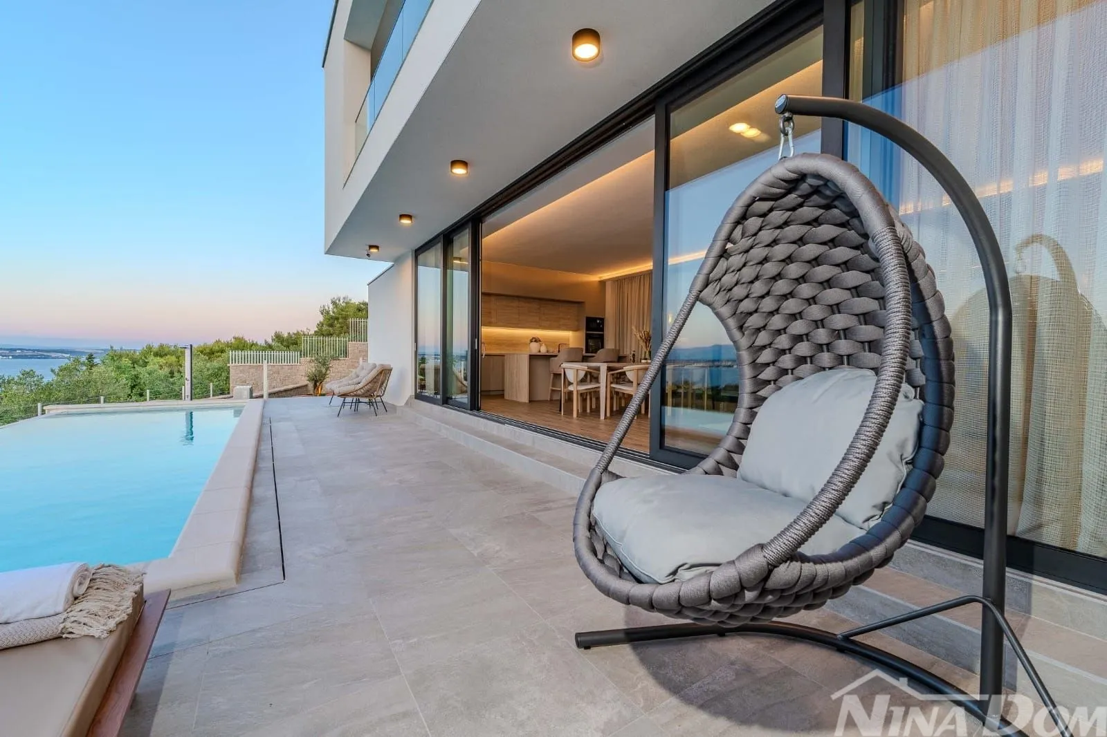 preko otok ugljan villa sa panoramskim pogledom - slika 8