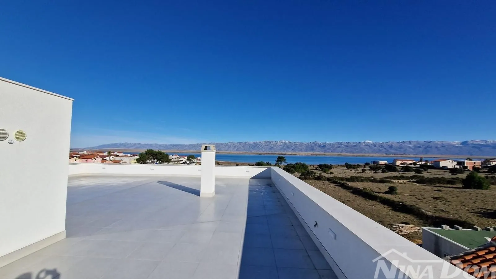 novogradnja prvi kat panoramski pogled na more i velebit. - slika 13