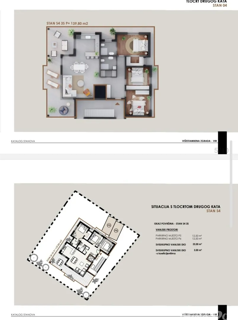 apartman u izgradnji 2 kat, 100 met.do mora - slika 4