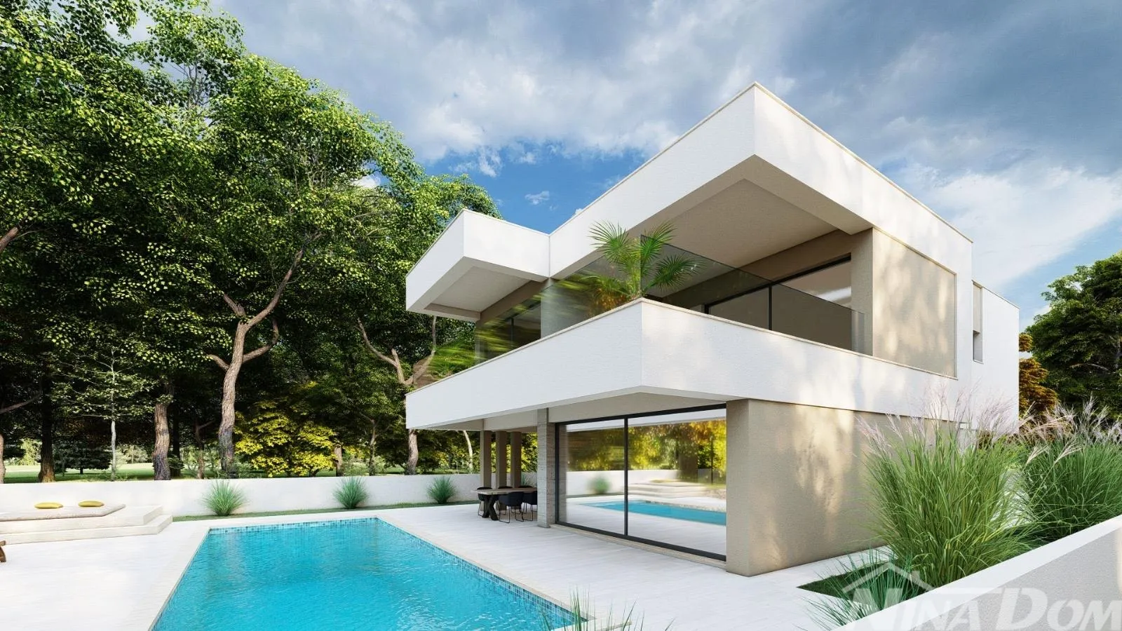 privlaka - zadar - moderna vila u izgradnji 700 m od mora - slika 8