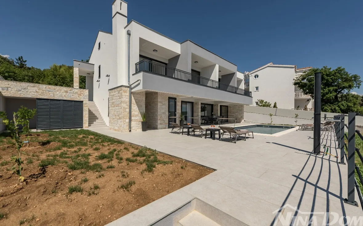 luksuzna villa u 1. redu do mora – posedarje, zadar - slika 5