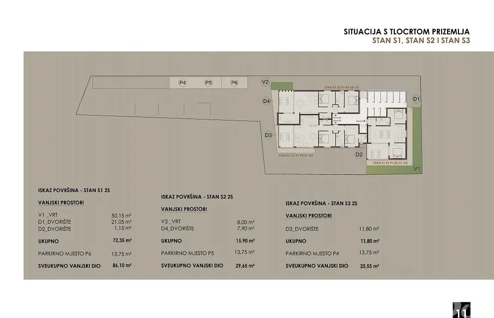 apartman u prizemlju s vrtom, blizina mora i plaže s2 - slika 6