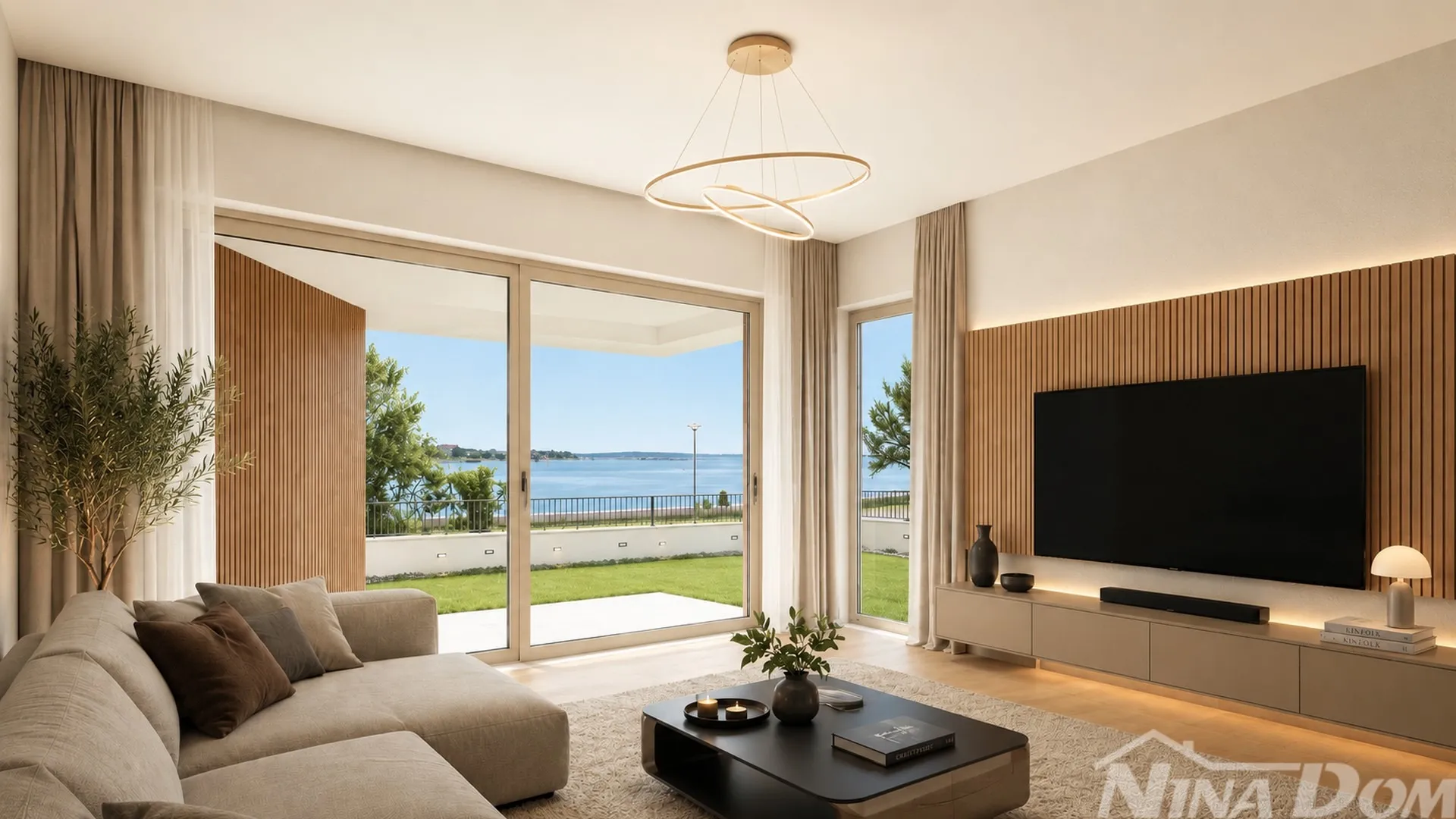 privlaka dalmacija- prvi red do mora - apartman ( s2 ) - slika 3