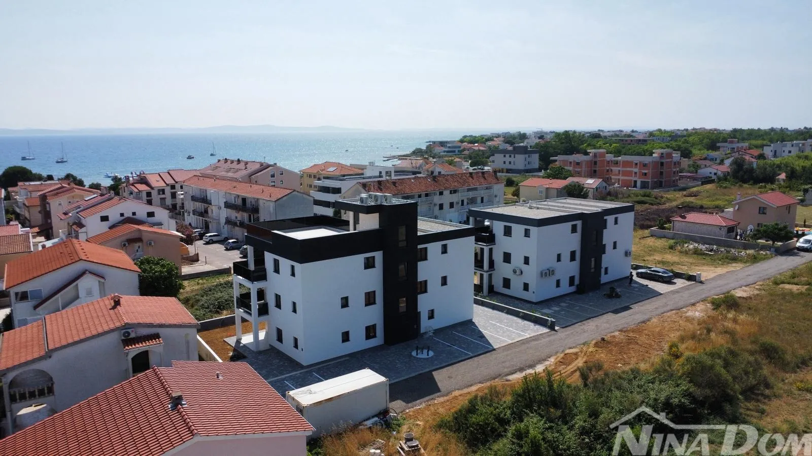 Penthouse Privlaka s predivnim pogledom na more - Privlaka, Privlaka