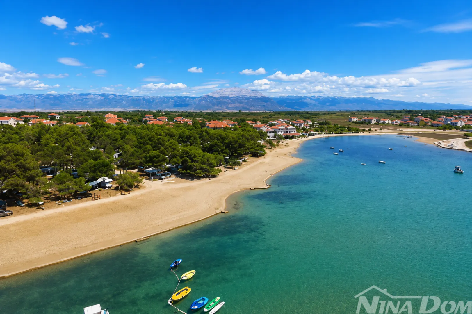 privlaka- moderan dvosoban stan s pogledom na more, 50 m od plaže - slika 14