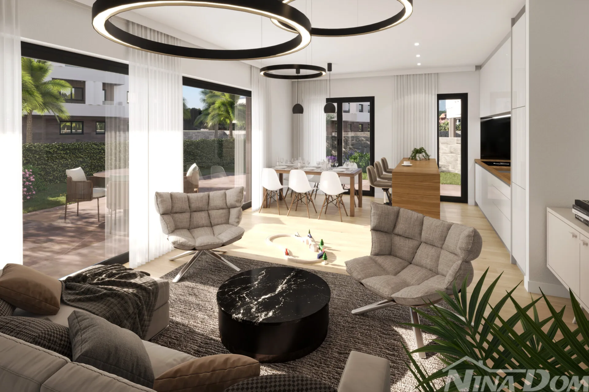 Moderan apartman s velikim vrtom uz more – Hrvatska – Zadar-Zaton - Zaton, Nin