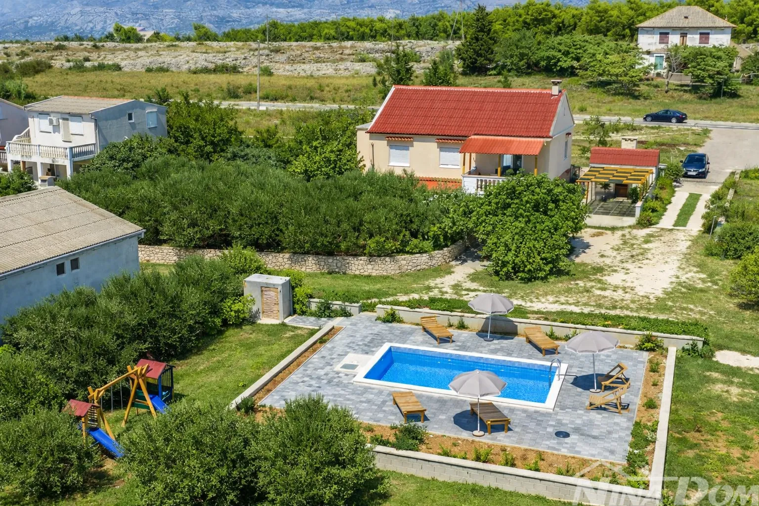 Dalmacija Investiciska Nekretnina 100 m OD Mora MOGUĆ KAMP / TURIZAM - Rtina, Ražanac