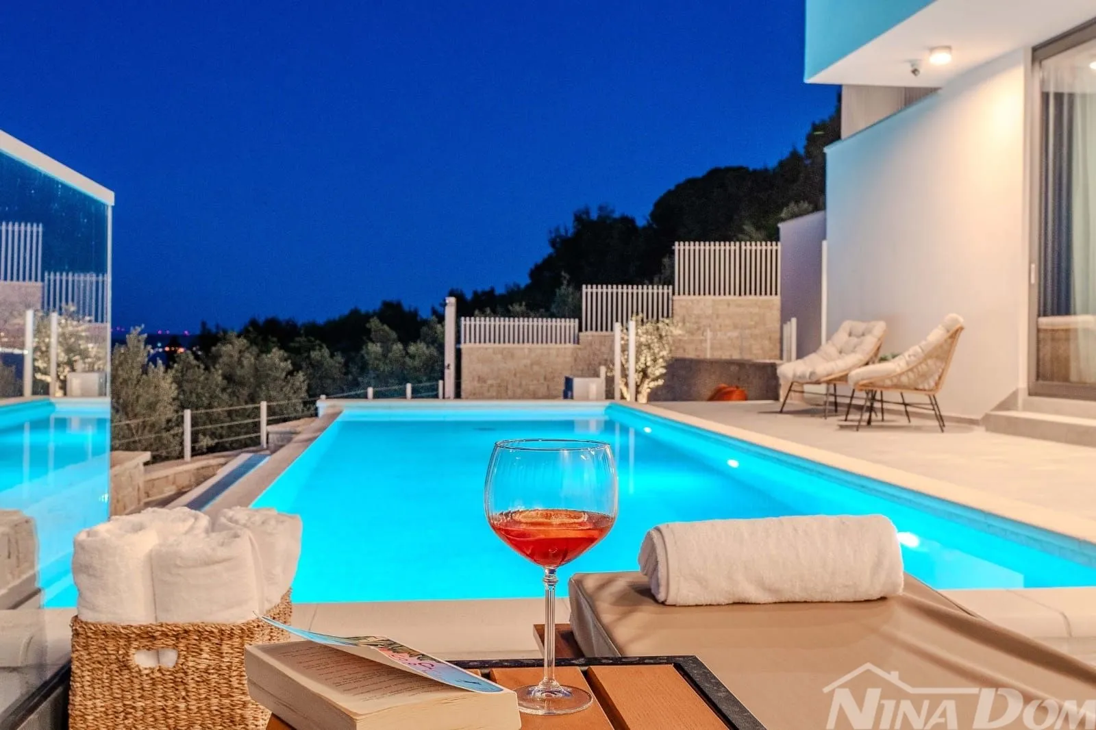 preko otok ugljan villa sa panoramskim pogledom - slika 3