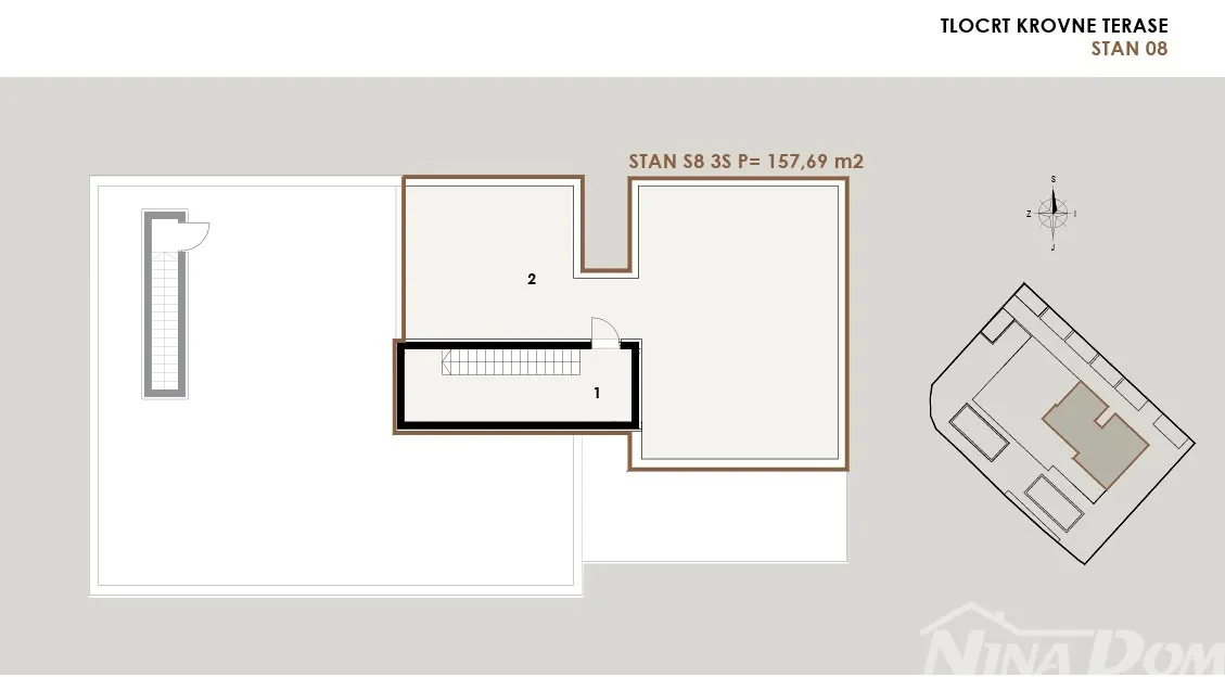 penthouse- privlaka dalmacija- hrvatska - slika 9
