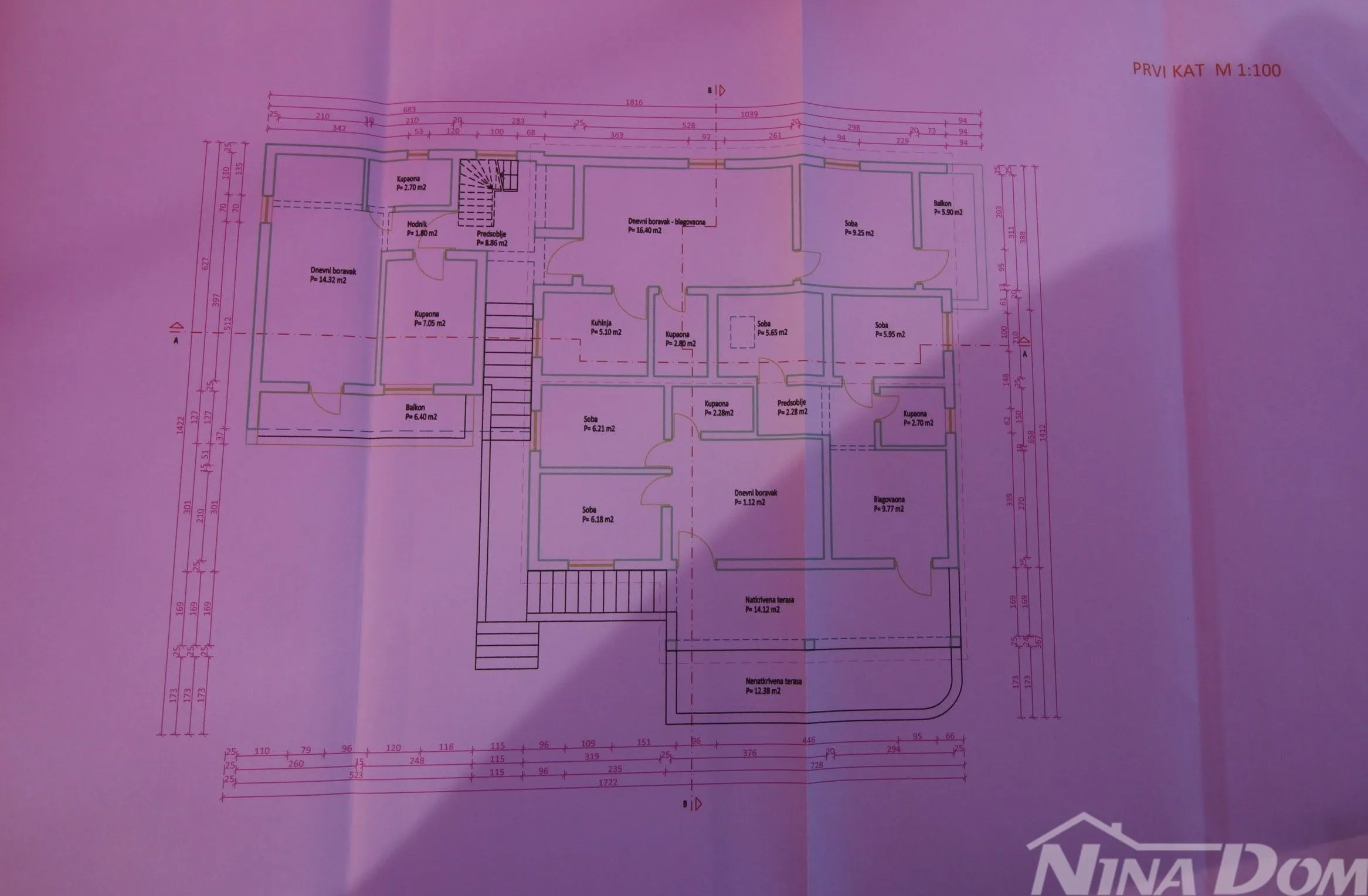 apartmanska kuća 8 apartmana 450 met.do plaže - slika 29