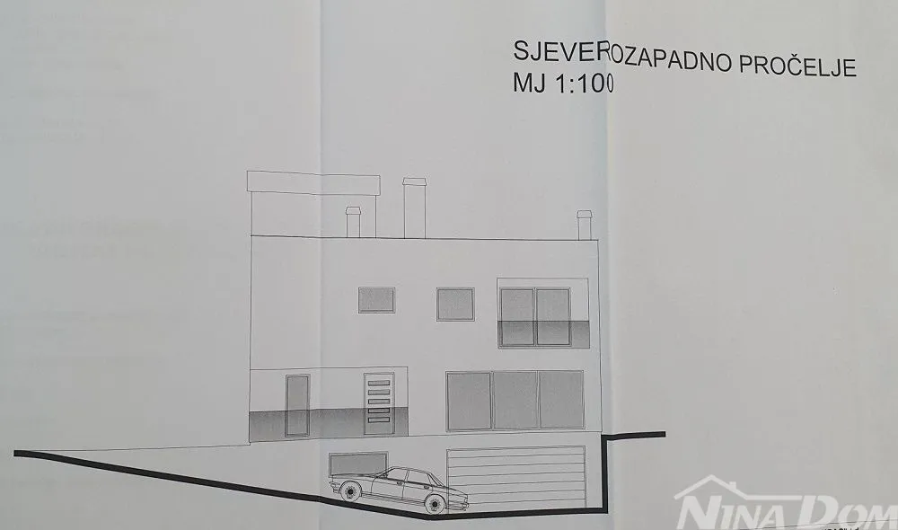 zemljište južna strana vira 570 m2, s građevinskom dozvolom. - slika 9